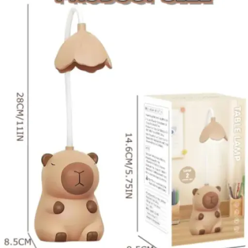 Test Lampe de Bureau Capybara : mignonne sur la photo, galère dans la vraie vie