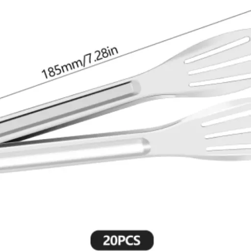 Test pinces cuisine MABAHON (lot de 20) : pratiques pour buffets, mais pas sans défauts