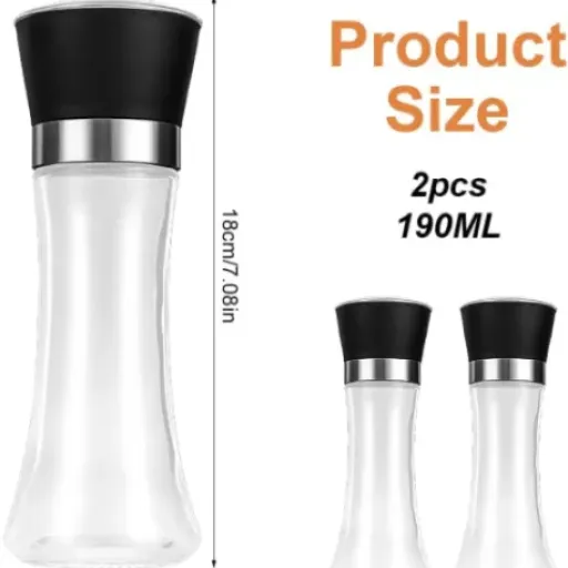Test Moulin Poivre et Sel 2x190 ml Dhisperares : basique, pas cher, mais pas sans défauts