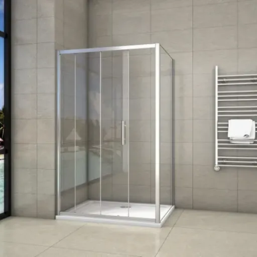 Test Cabine de douche 120x90x190 AICA : la grande douche pas chère qui fait le job