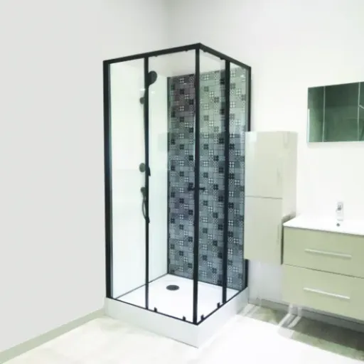 Test Cabine de Douche ONDÉE CIMENT 90x90 : la cabine prête à poser qui fait le job sans silicone
