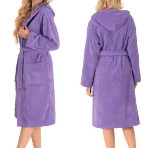 Test Twinzen Peignoir de Bain Femme : le peignoir éponge simple qui fait le job à la sortie de la douche