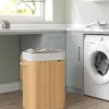 Test SONGMICS Panier à Linge 72 L : le panier en bambou qui fait le job sans prendre trop de place