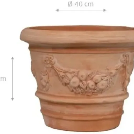Test Biscottini Pot de Fleur Terre Cuite 40x40x30 : le gros pot costaud pour l’extérieur (et l’intérieur) qui fait le job