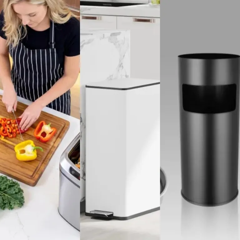 Top 5 : meilleurs poubelles en acier inoxydable (2026)