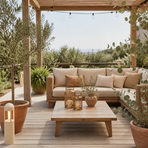 Éclairer sa terrasse l'été : le bon dosage entre bornes, guirlandes et lanternes