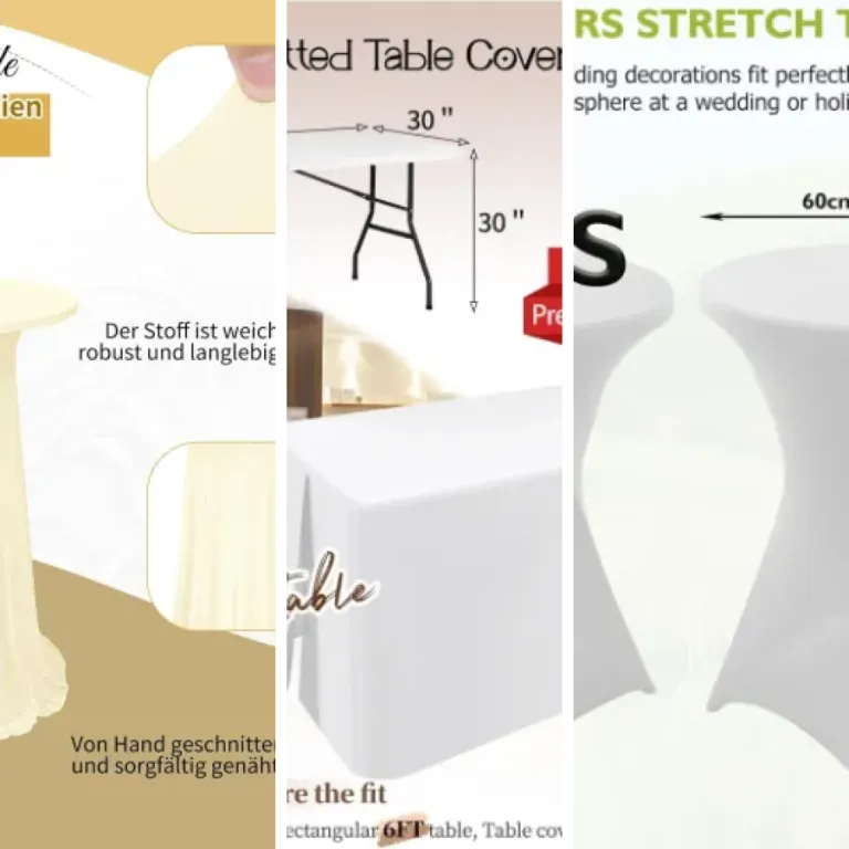 Guide d'achat : les 5 meilleurs housses pour tables de fête (2026)