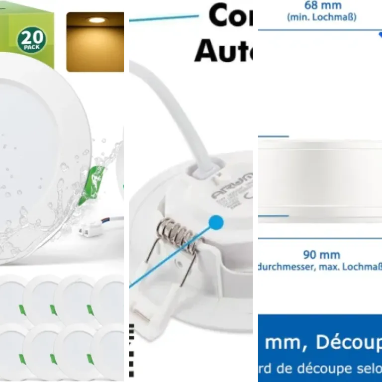 Comparatif des 3 meilleurs spots encastrables (2026)
