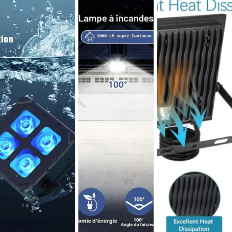 Notre sélection des 7 meilleurs projecteurs LED (2026)