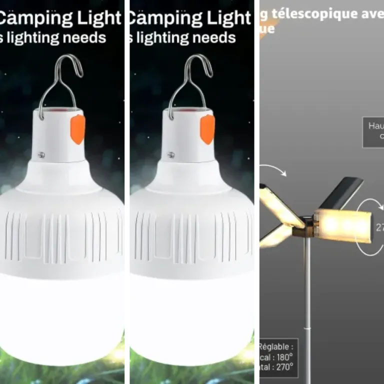 Top 5 : meilleurs lampes de camping (2026)