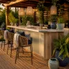 Comment choisir un bar lumineux extérieur élégant pour sublimer le jardin
